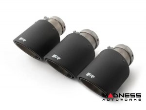 Honda Civic Performance Exhaust - Rear - Remus - 102mm Angled Stamped Titanium - 2023+